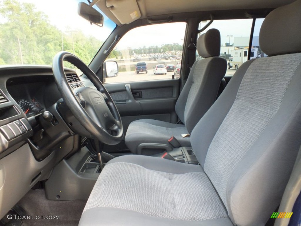 Gray Interior 1998 Isuzu Trooper S 4x4 Photo #65860998