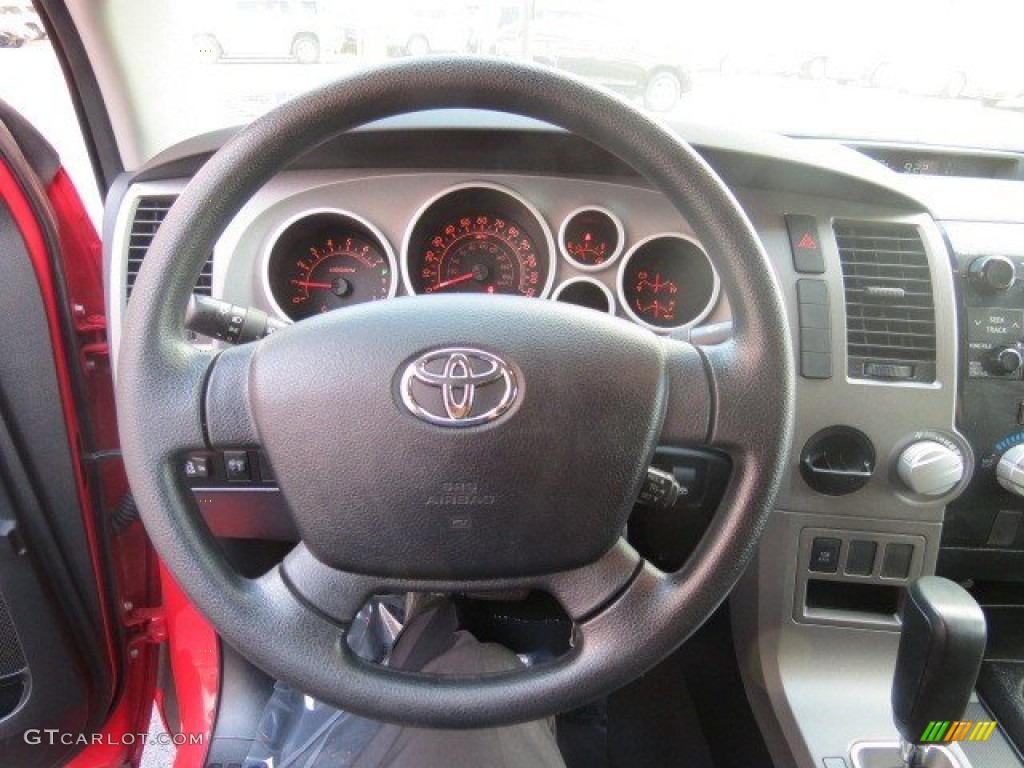 2011 Tundra CrewMax - Radiant Red / Graphite Gray photo #17