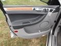 2008 Chrysler Pacifica Pastel Slate Gray Interior Door Panel Photo