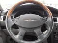 2008 Chrysler Pacifica Pastel Slate Gray Interior Steering Wheel Photo