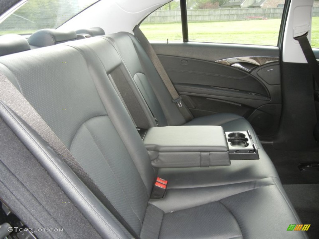 2009 E 350 4Matic Sedan - Sienna Black Metallic / Black photo #9