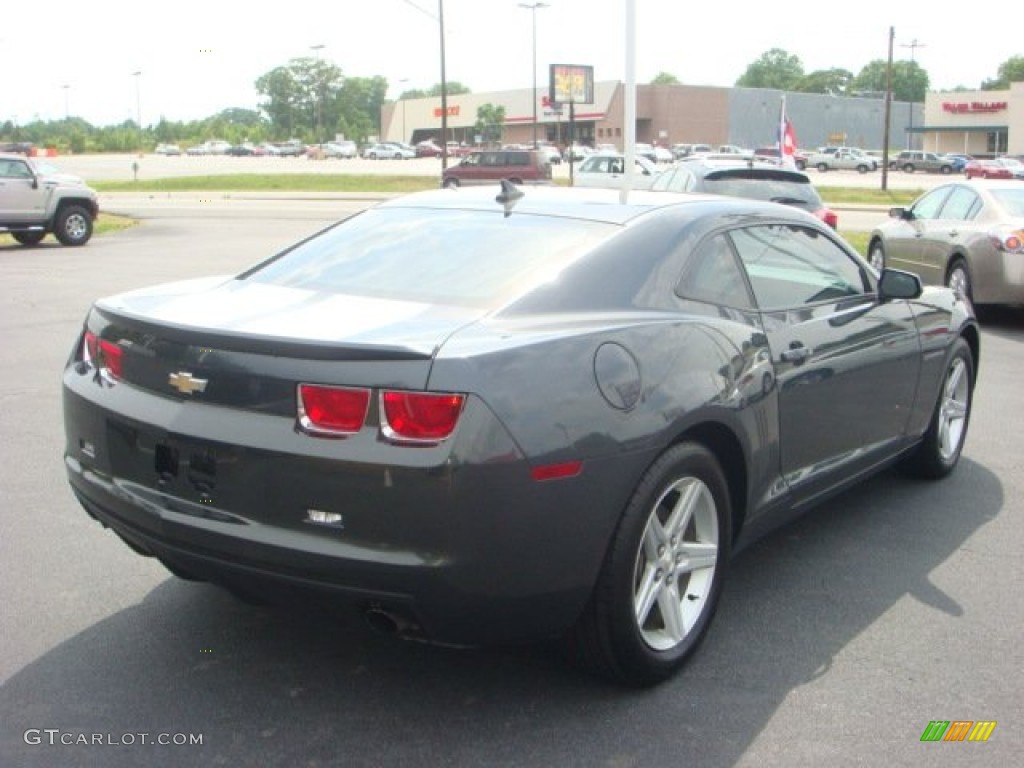 2010 Camaro LT Coupe - Cyber Gray Metallic / Black photo #5