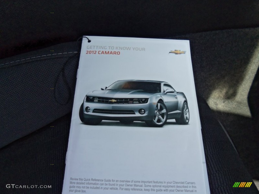 2012 Chevrolet Camaro LS Coupe Books/Manuals Photo #65863533