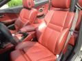 Indianapolis Red Interior Photo for 2008 BMW M6 #65863680