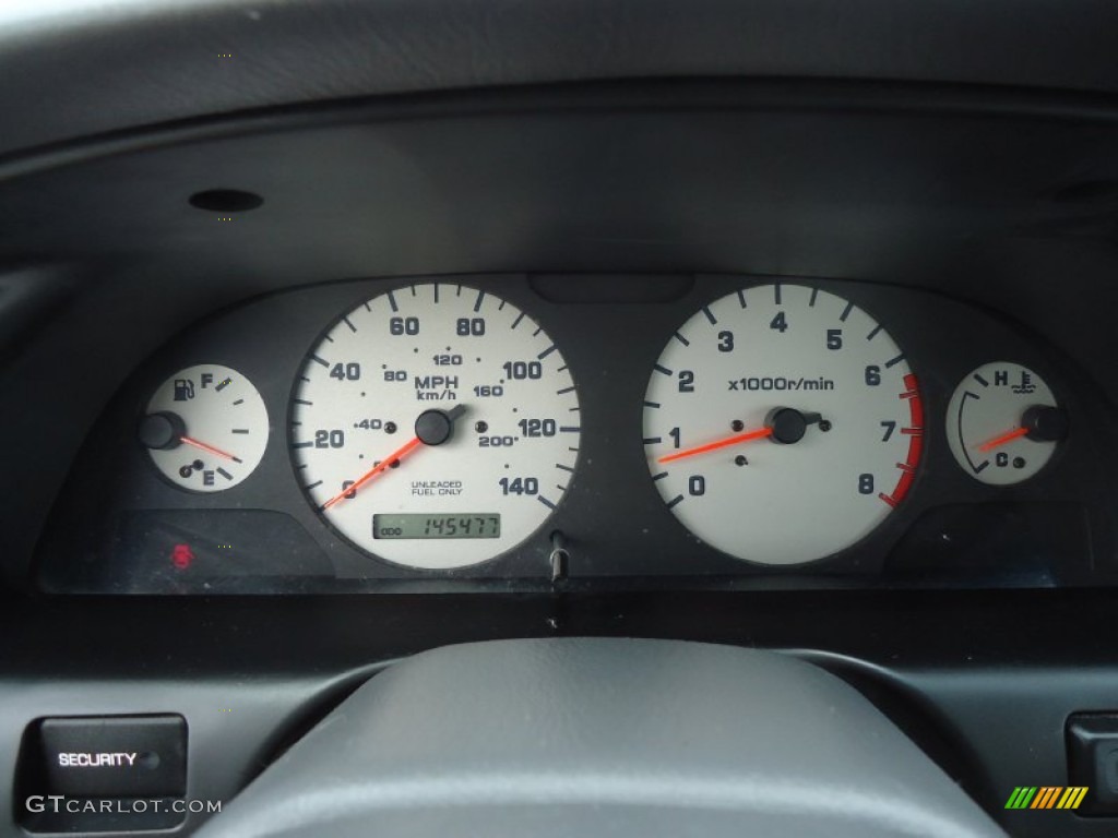 2001 Nissan Altima SE Gauges Photo #65863716