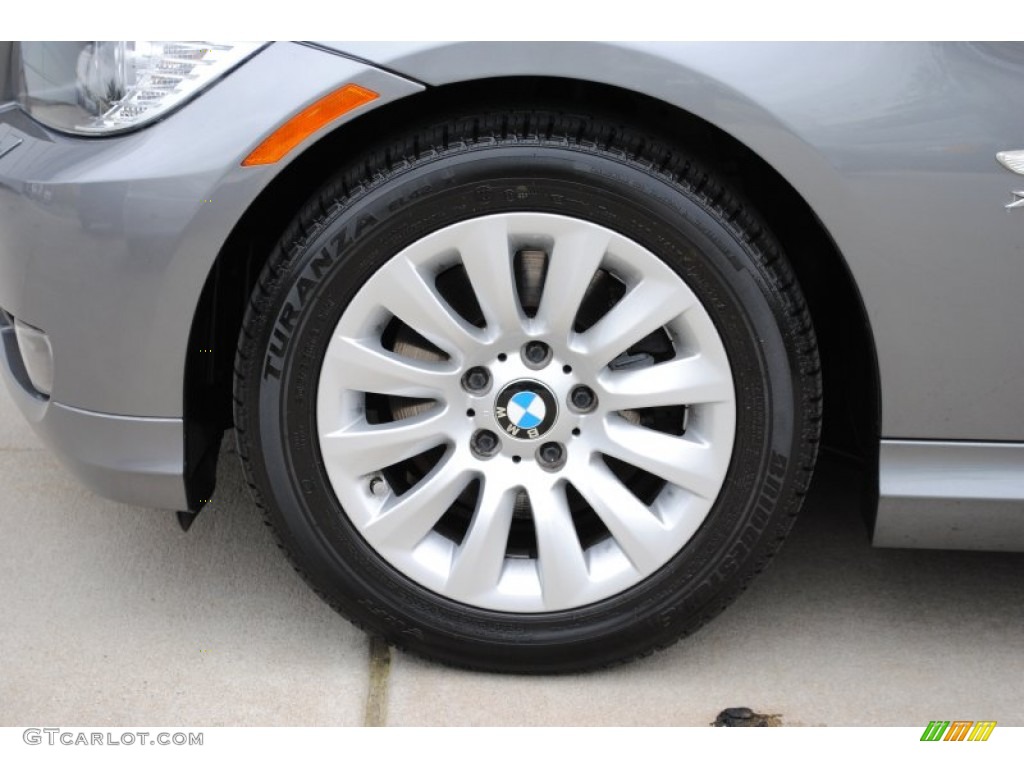 2009 3 Series 328xi Sport Wagon - Space Grey Metallic / Black photo #8