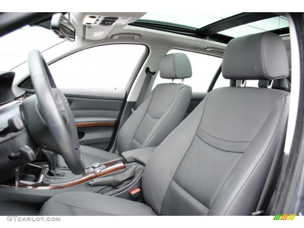 2009 3 Series 328xi Sport Wagon - Space Grey Metallic / Black photo #12