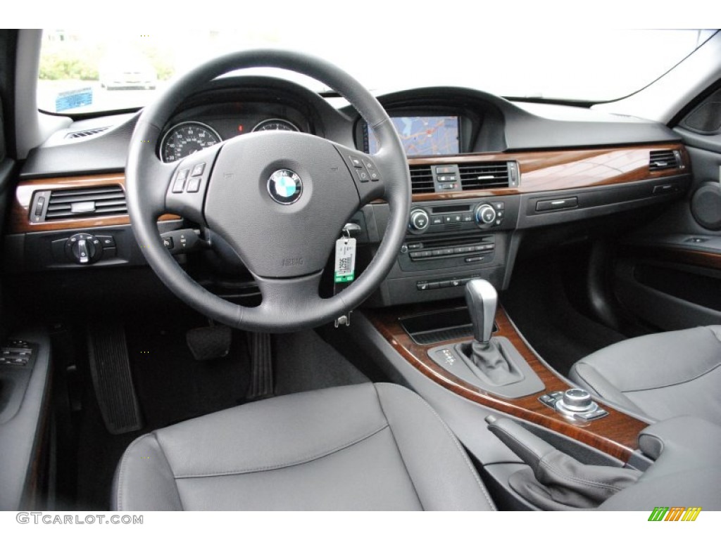 2009 3 Series 328xi Sport Wagon - Space Grey Metallic / Black photo #15