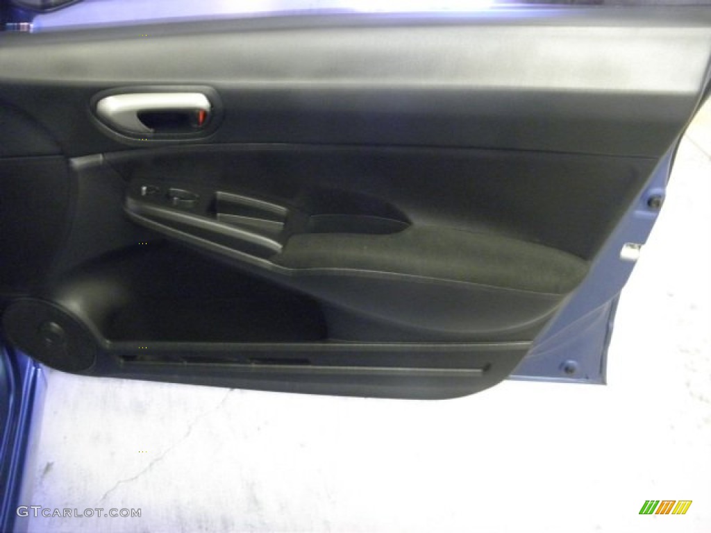 2010 Civic LX-S Sedan - Atomic Blue Metallic / Black photo #16