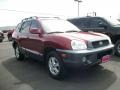 2003 Merlot Red Hyundai Santa Fe GLS 4WD  photo #1