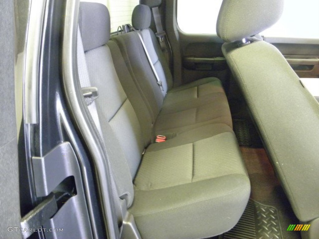 2010 Silverado 1500 LT Extended Cab 4x4 - Black Granite Metallic / Ebony photo #10