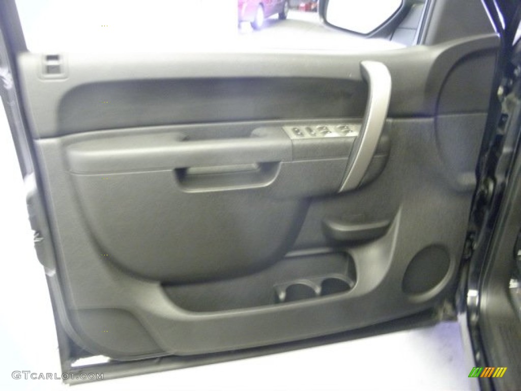 2010 Silverado 1500 LT Extended Cab 4x4 - Black Granite Metallic / Ebony photo #16