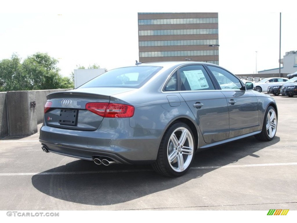 Monsoon Gray Metallic 2013 Audi S4 3.0T quattro Sedan Exterior Photo #65866554