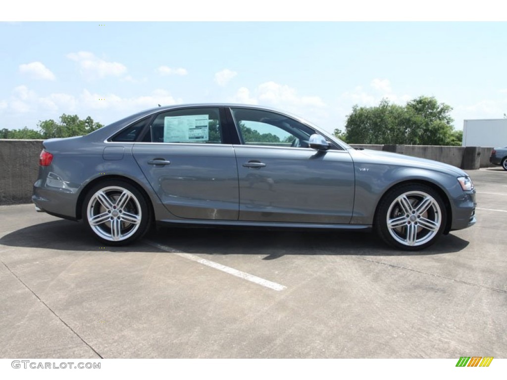 Monsoon Gray Metallic 2013 Audi S4 3.0T quattro Sedan Exterior Photo #65866565