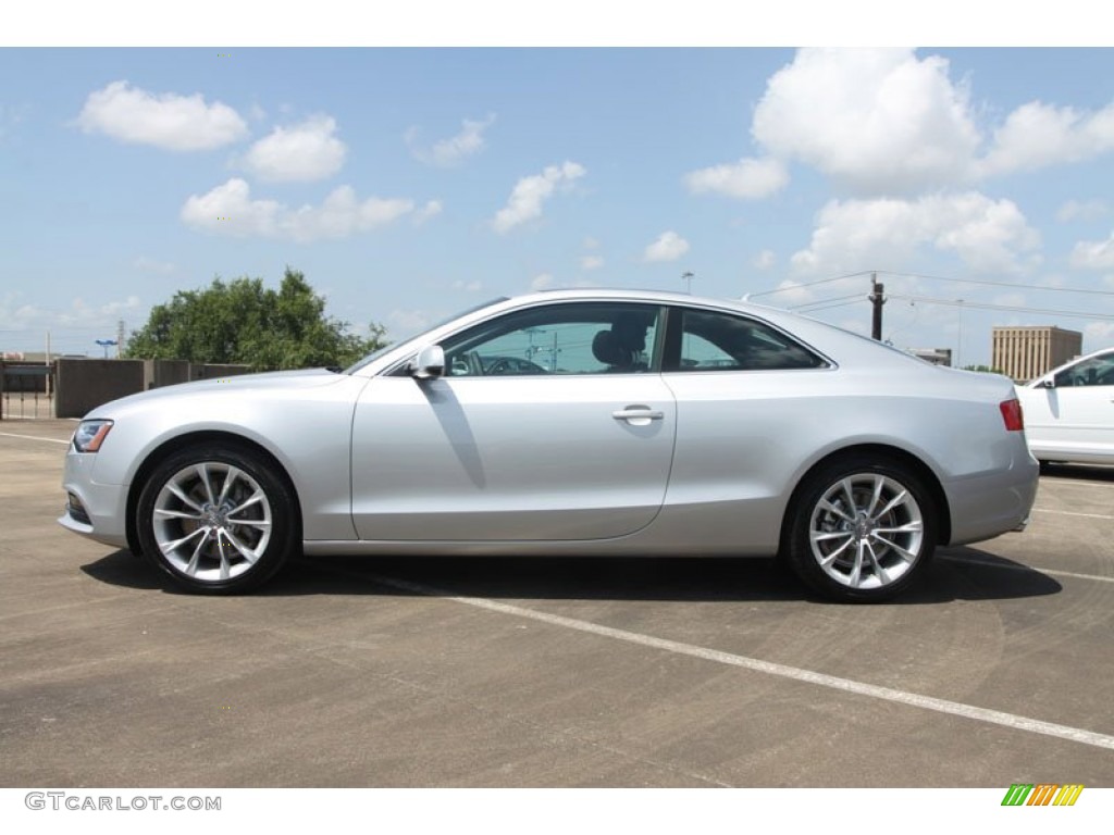 Ice Silver Metallic 2013 Audi A5 2.0T quattro Coupe Exterior Photo #65866926
