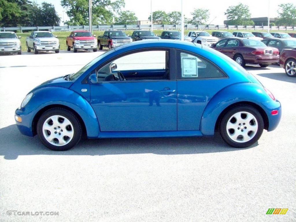Blue Lagoon Metallic 2003 Volkswagen New Beetle GLS Coupe Exterior Photo #65866965