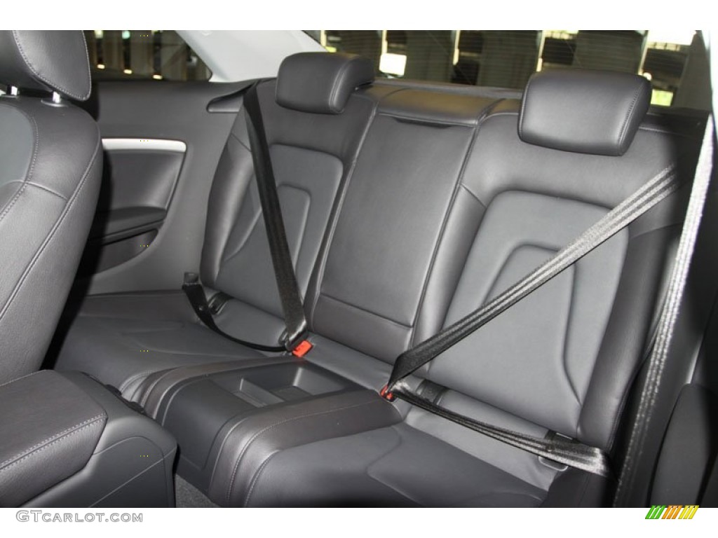 Black Interior 2013 Audi A5 2.0T quattro Coupe Photo #65867508