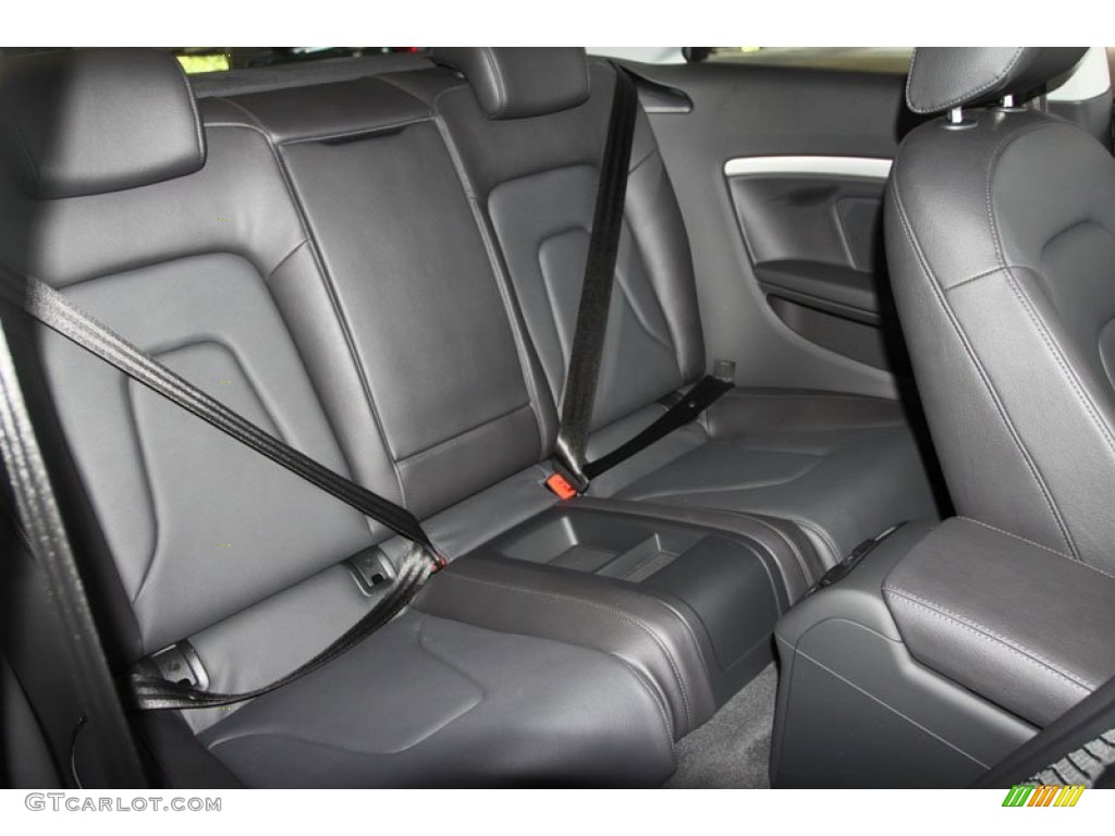 Black Interior 2013 Audi A5 2.0T quattro Coupe Photo #65867595