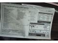 2013 Audi A5 2.0T quattro Coupe Window Sticker