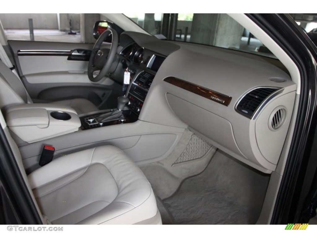 Cardamom Beige Interior 2012 Audi Q7 3.0 TDI quattro Photo #65868222