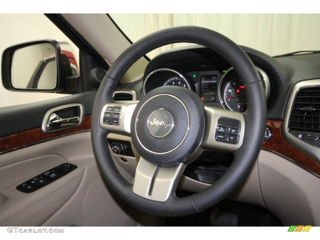 2011 Grand Cherokee Limited - Inferno Red Crystal Pearl / Black/Light Frost Beige photo #33