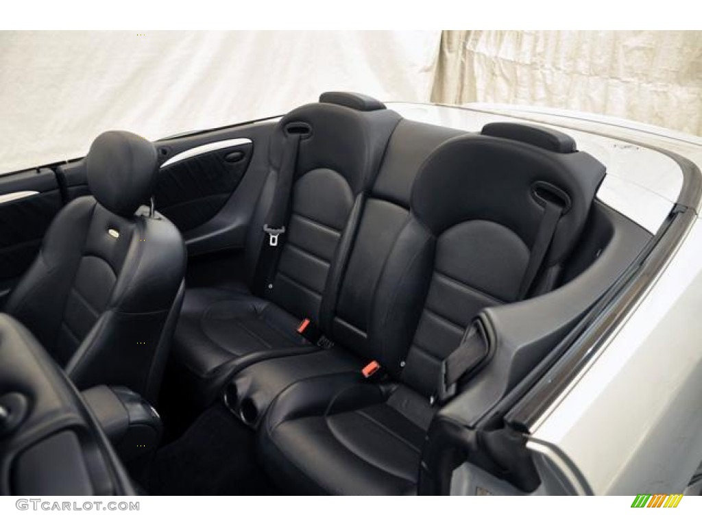 2007 Mercedes-Benz CLK 63 AMG Cabriolet Rear Seat Photo #65868543