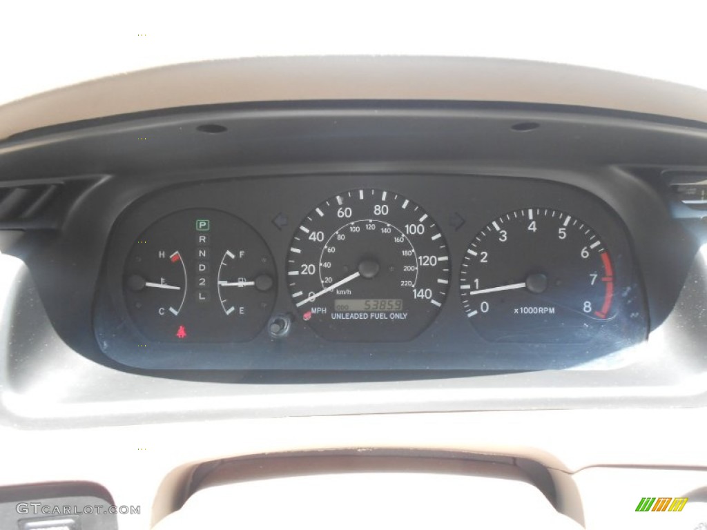 1999 Toyota Camry LE V6 Gauges Photos