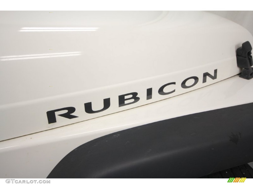 2004 Wrangler Rubicon 4x4 - Stone White / Dark Slate Gray photo #32