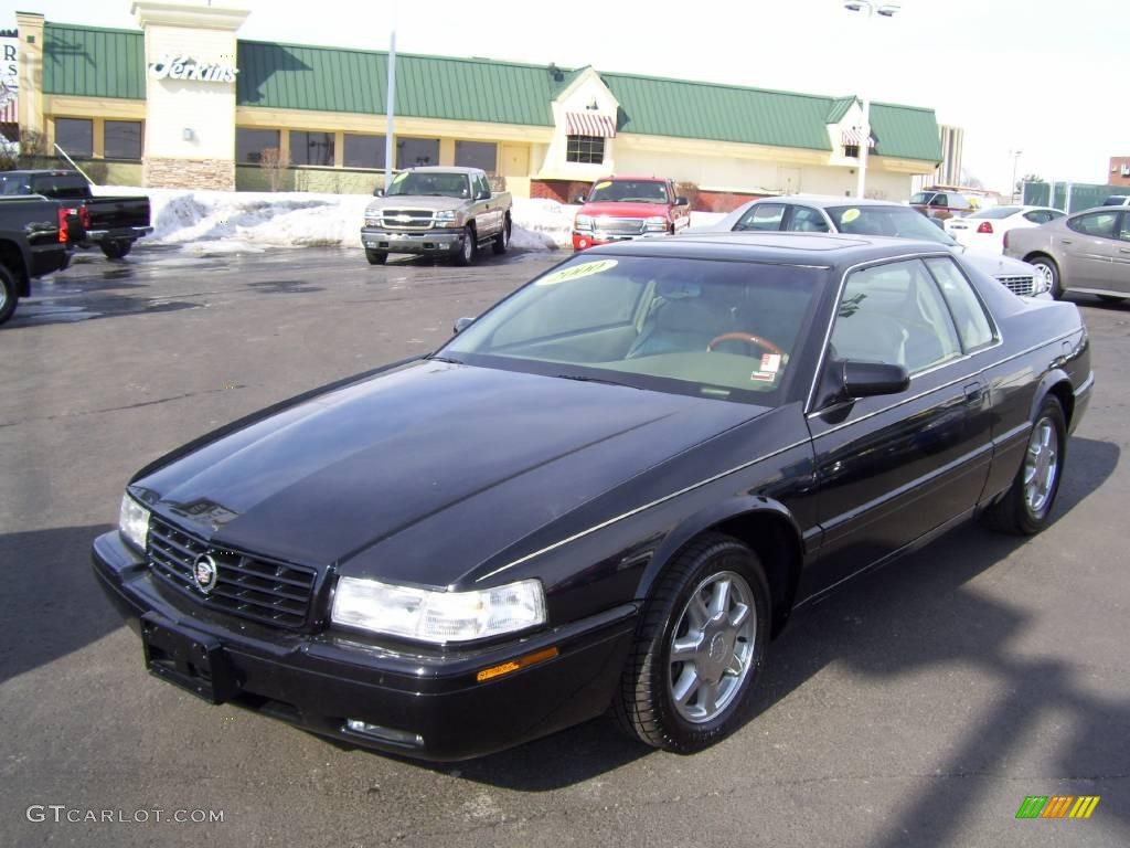 2000 Eldorado ETC - Sable Black / Oatmeal photo #1