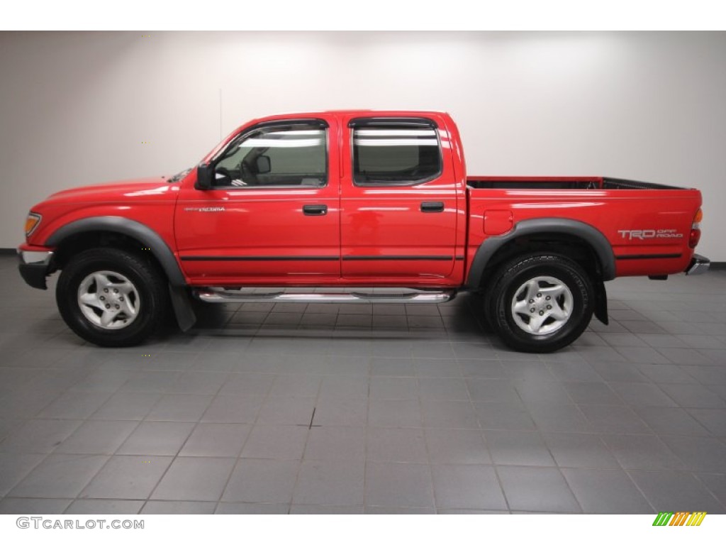 Radiant Red 2003 Toyota Tacoma V6 TRD PreRunner Double Cab Exterior Photo #65871838