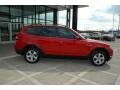 2007 Crimson Red BMW X3 3.0si  photo #9