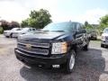 2012 Black Chevrolet Silverado 1500 LTZ Crew Cab 4x4  photo #2