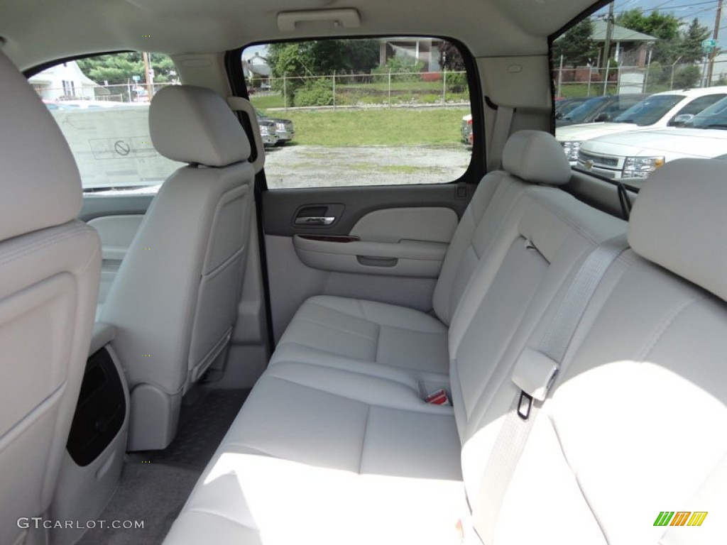 2012 Silverado 1500 LTZ Crew Cab 4x4 - Graystone Metallic / Light Titanium/Dark Titanium photo #4