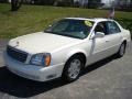 2002 White Diamond Pearl Cadillac DeVille Sedan  photo #1