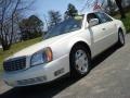 2002 White Diamond Pearl Cadillac DeVille Sedan  photo #2