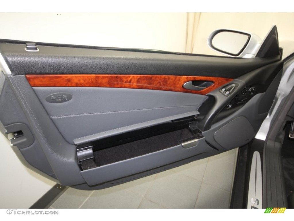 2005 Mercedes-Benz SL 500 Roadster Ash Door Panel Photo #65873034