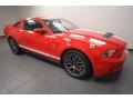 2011 Race Red Ford Mustang Shelby GT500 SVT Performance Package Coupe  photo #9