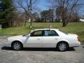 2002 White Diamond Pearl Cadillac DeVille Sedan  photo #9