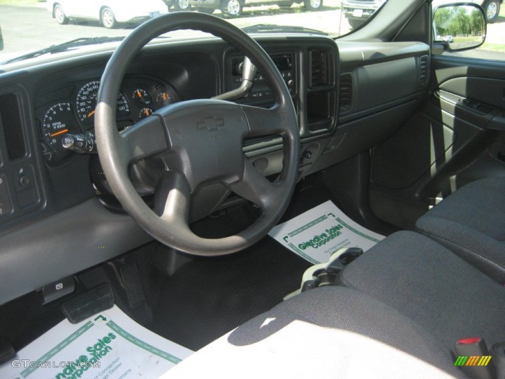 2005 Silverado 1500 Regular Cab - Summit White / Dark Charcoal photo #8