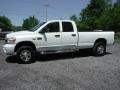 2007 Bright White Dodge Ram 2500 Laramie Quad Cab 4x4  photo #3