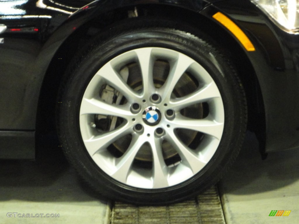 2010 3 Series 335i xDrive Coupe - Jet Black / Black Dakota Leather photo #25