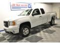 2008 Summit White GMC Sierra 2500HD SLE Extended Cab 4x4  photo #12