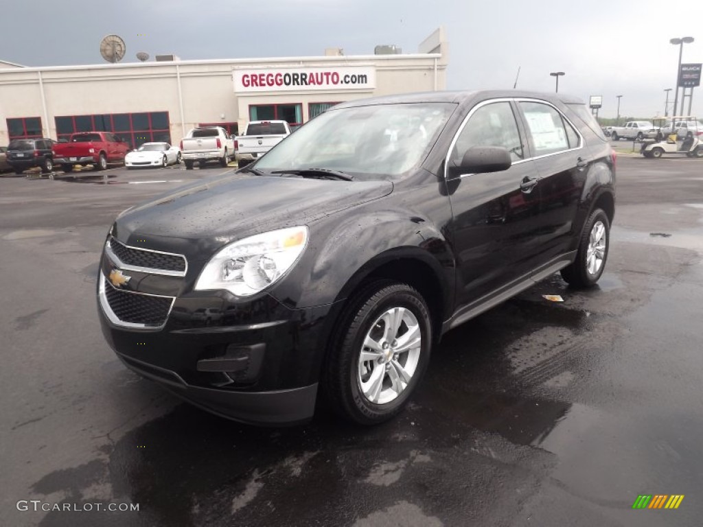 2012 Equinox LS - Black / Jet Black photo #1