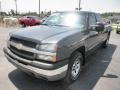 2005 Dark Gray Metallic Chevrolet Silverado 1500 LS Extended Cab 4x4  photo #3