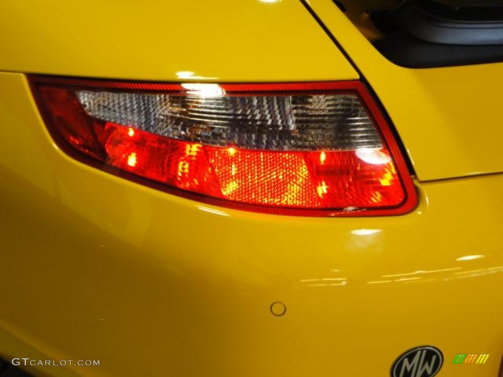 2008 911 Carrera Cabriolet - Speed Yellow / Cocoa Brown photo #16