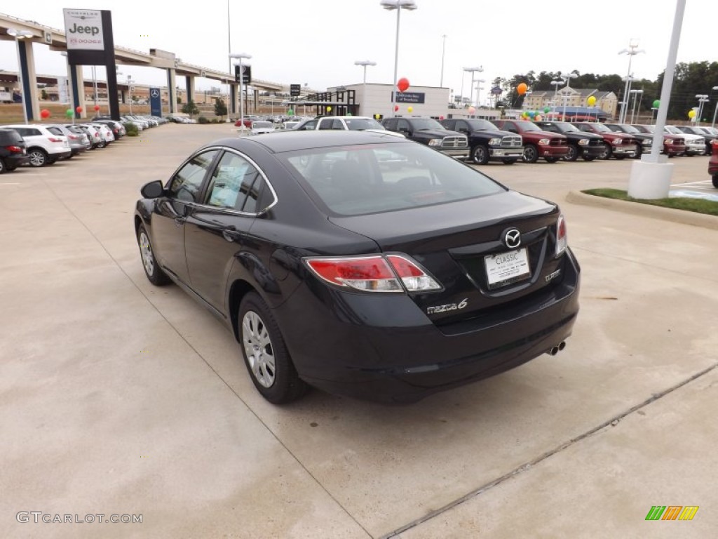 2013 MAZDA6 i Sport Sedan - Ebony Black / Black photo #3