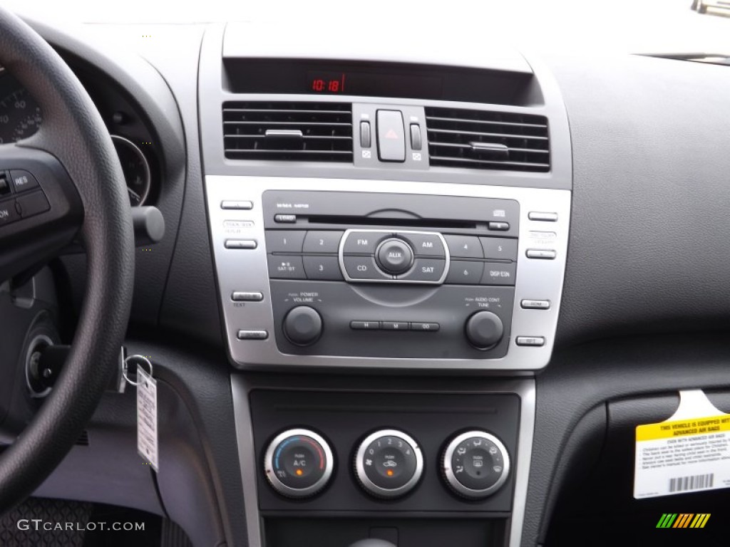 2013 MAZDA6 i Sport Sedan - Ebony Black / Black photo #9