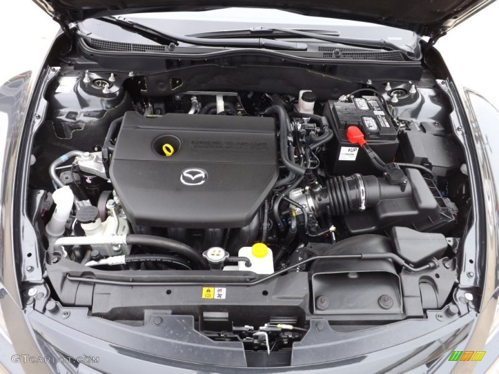 2013 MAZDA6 i Sport Sedan - Ebony Black / Black photo #20
