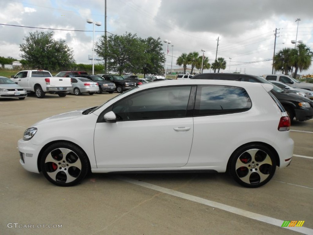 2010 GTI 2 Door - Candy White / Titan Black Leather photo #4