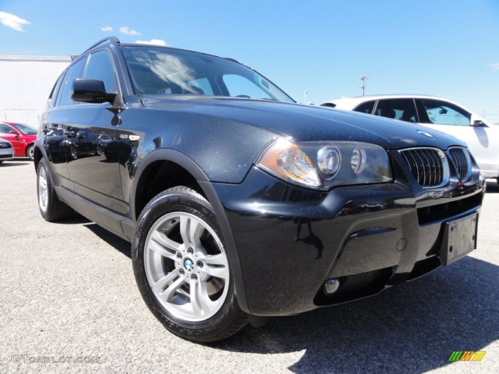 Black Sapphire Metallic BMW X3